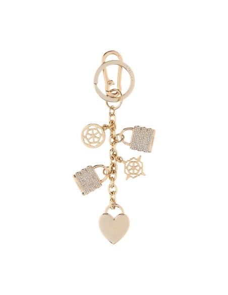 Porte-clés Guess doré femme