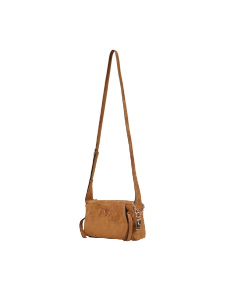 Sac femme marron imprimé Guess