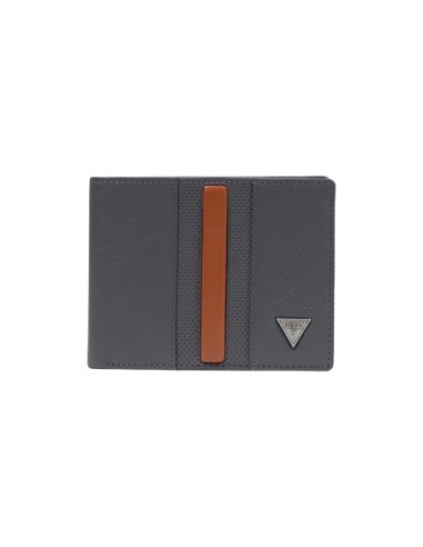 Portefeuille homme gris Guess