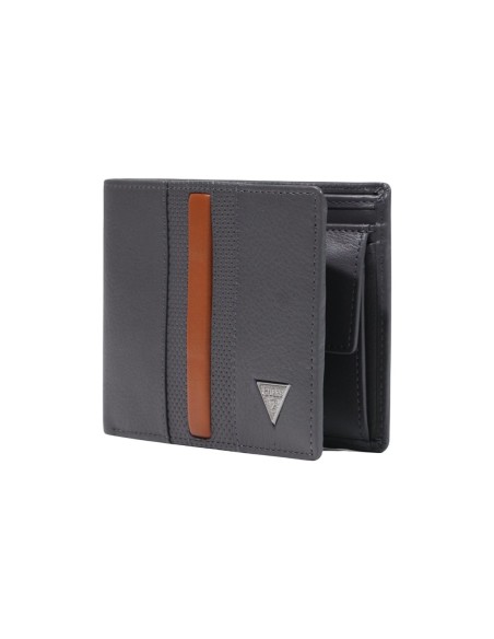 Portefeuille homme gris Guess