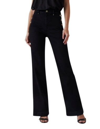 Pantalon Guess Femme Noir | ChoixMode