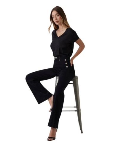 Pantalon Guess Femme Noir | ChoixMode