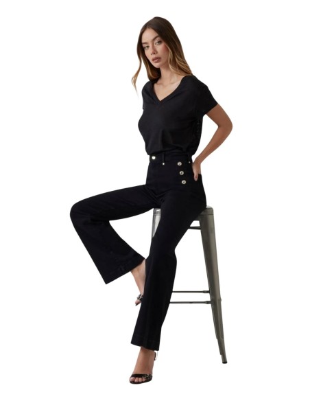 Pantalon Guess Femme Noir | ChoixMode