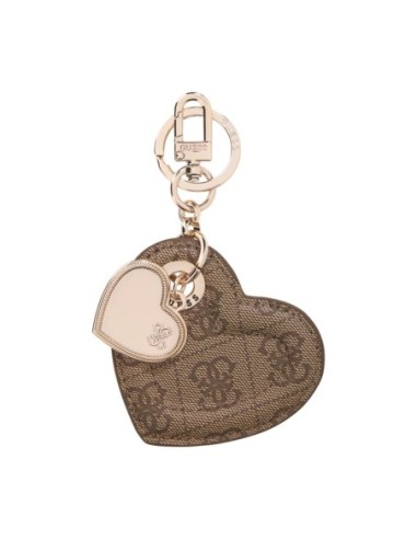 Porte-clés Guess Lindsey marron femme