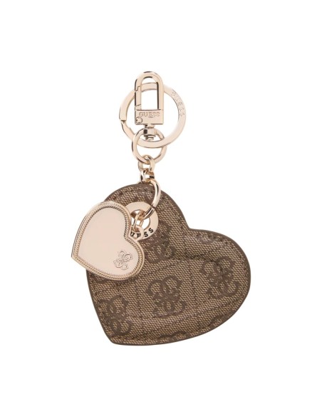 Porte-clés Guess Lindsey marron femme