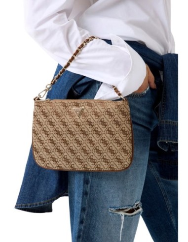 Sac Guess femme marron imprimé