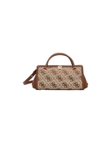 Sac marron imprimé Guess femme