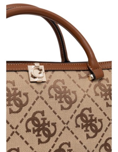 Sac marron imprimé Guess femme