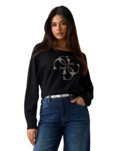 Pull Guess femme noir Gemma