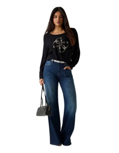 Pull Guess femme noir Gemma