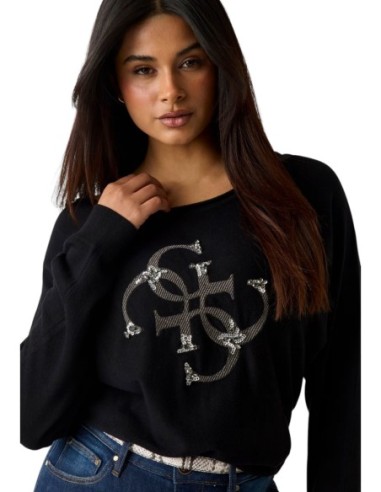 Pull Guess femme noir Gemma