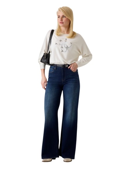 Pull Guess femme blanc Gemma