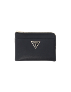 Porte-monnaie femme noir Guess