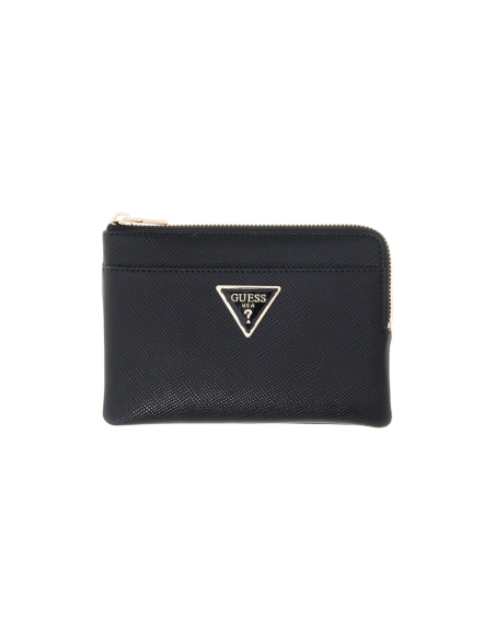 Porte-monnaie femme noir Guess