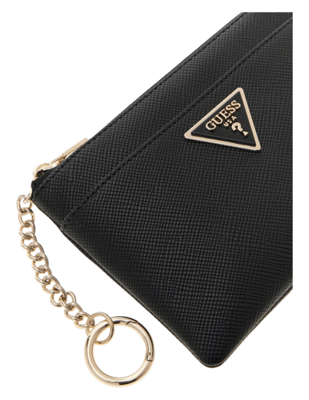 Porte-monnaie femme noir Guess