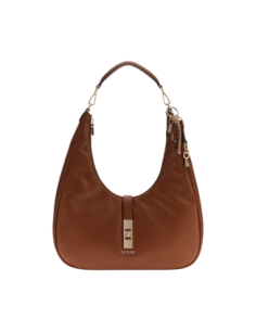 Sac hobo marron Guess femme