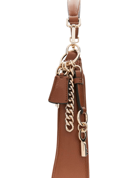 Sac hobo marron Guess femme