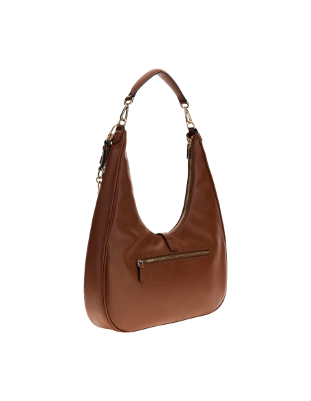 Sac hobo marron Guess femme