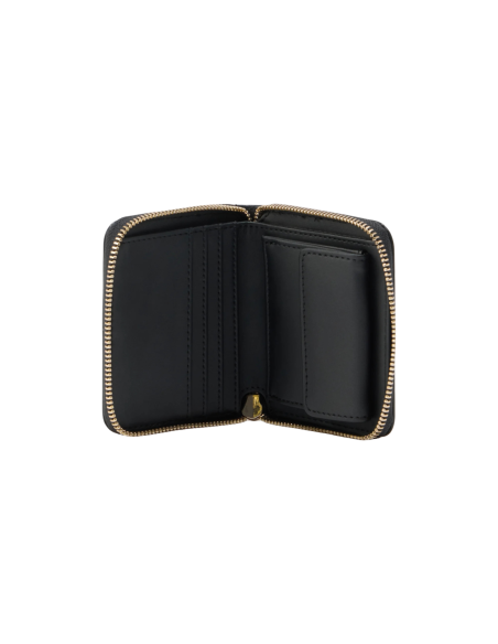 Portefeuille Guess noir zip raffiné