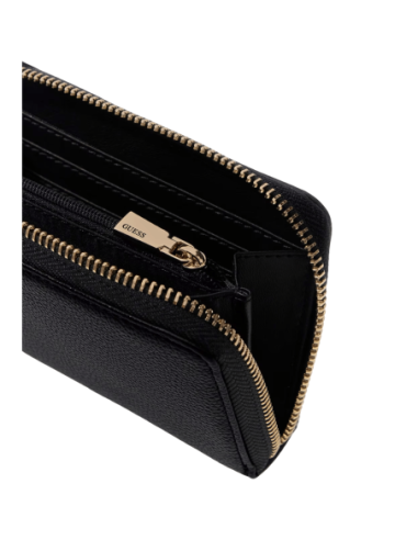 Portefeuille Guess noir compact moderne