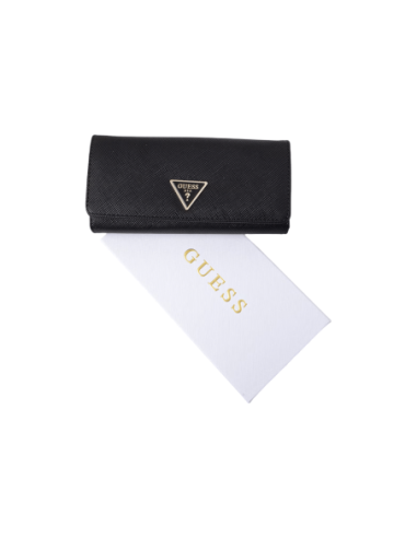 Portefeuille Guess Laurel II noir femme