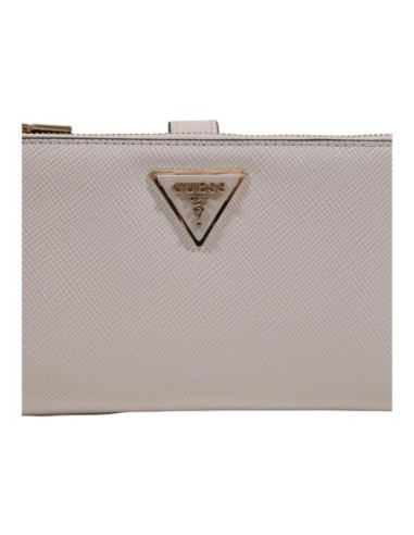 Portefeuille Guess Laurel II beige double zip