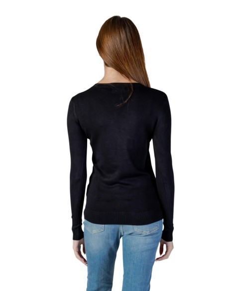 Pull Guess noir détails lumineux