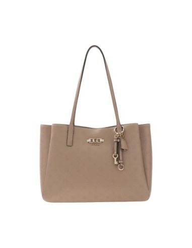 Grand sac femme beige Guess