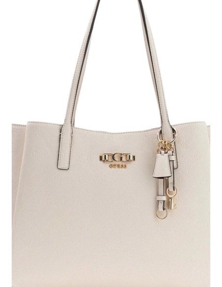 Grand sac femme blanc Guess