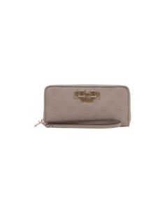 Portefeuille femme beige Guess