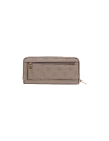 Portefeuille femme beige Guess