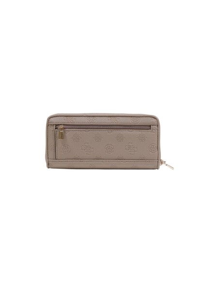 Portefeuille femme beige Guess
