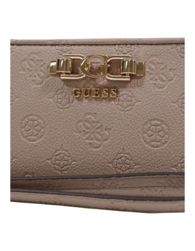 Portefeuille femme beige Guess
