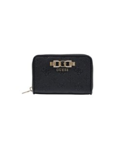 Portefeuille noir femme Guess