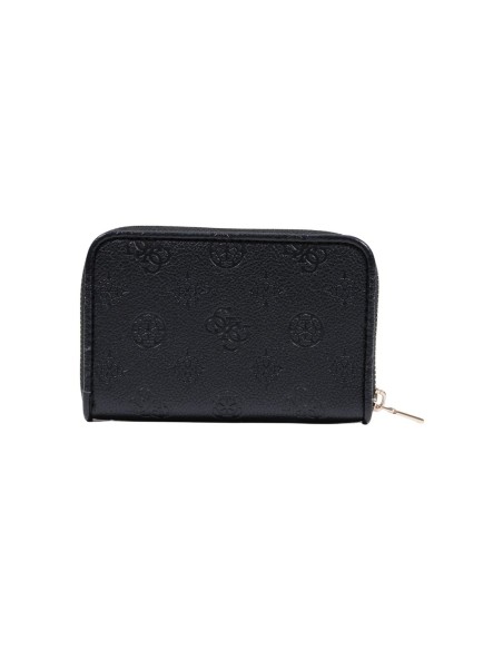 Portefeuille noir femme Guess