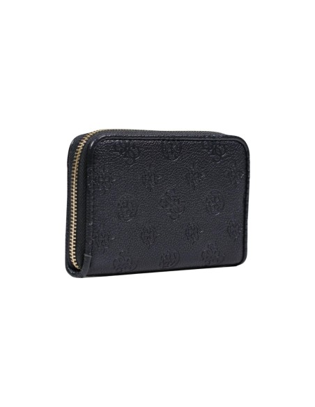 Portefeuille noir femme Guess