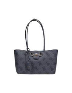 Sac gris imprimé Guess femme