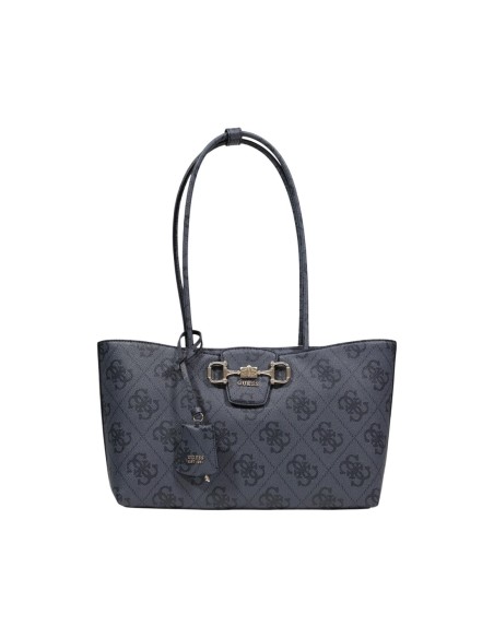 Sac gris imprimé Guess femme
