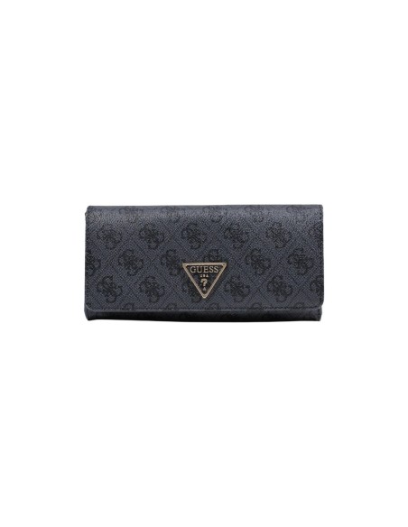 Portefeuille gris femme Guess