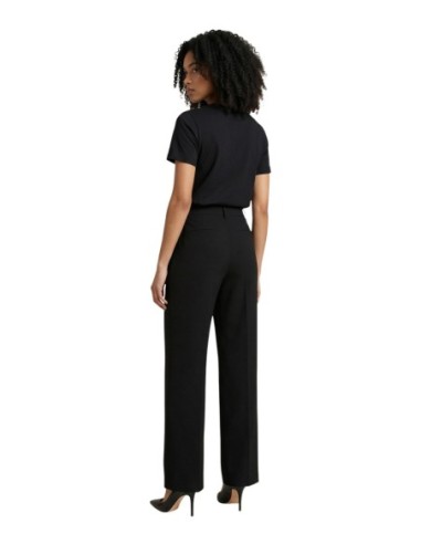 T-shirt noir imprimé Guess femme