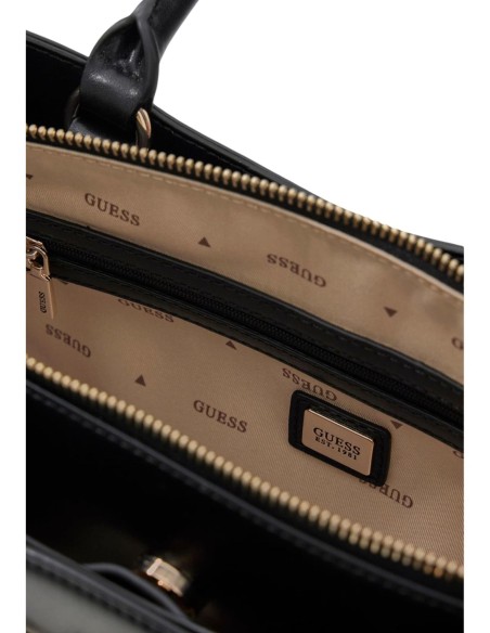 Sac noir Guess femme bandoulière