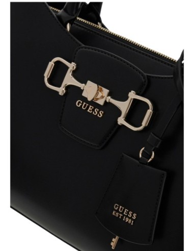 Sac noir Guess femme bandoulière