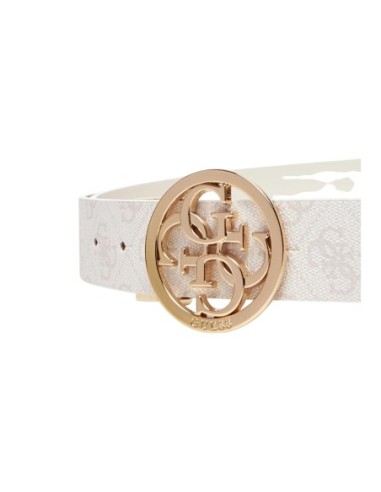Ceinture Guess femme grise imprimée