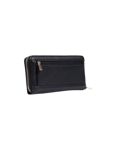 Portefeuille noir femme Guess
