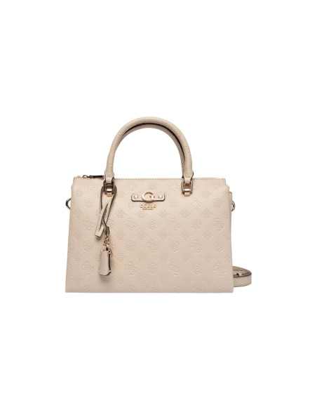 Grand sac beige zippé pour usage quotidien | Guess