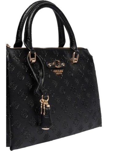 Sac noir avec bandoulière au style épuré | Guess