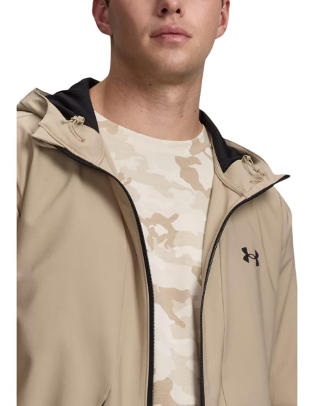 Sweat homme beige Under Armour