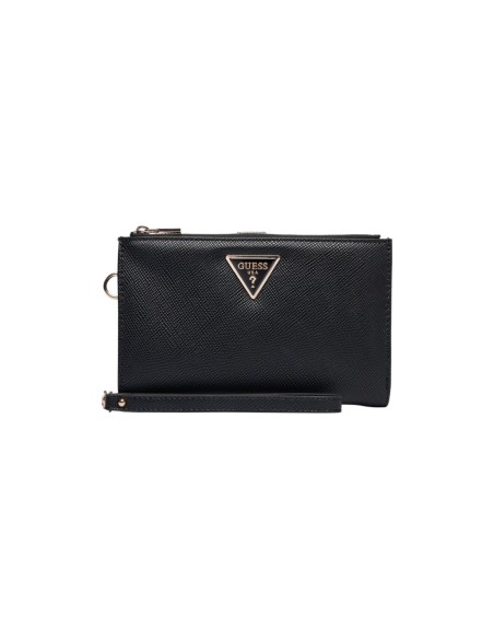 Portefeuille Guess noir grand format élégant