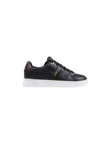 Baskets noires imprimées Guess femme