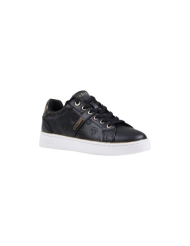 Baskets noires imprimées Guess femme